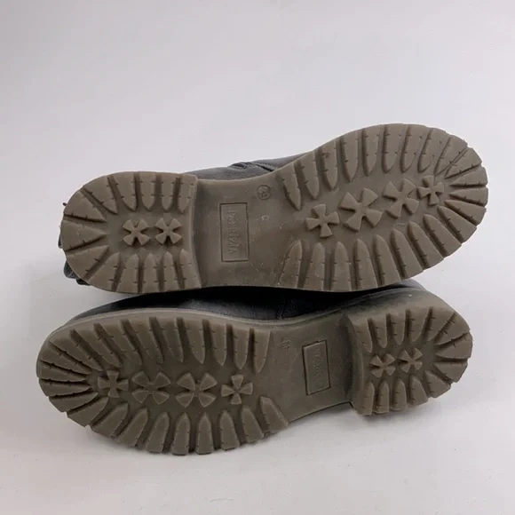 Patrizia By Spring Step Dawna Grey Multi Boots Size 39 (8-8.5) Gray Zip Sherpa - Picture 11 of 14